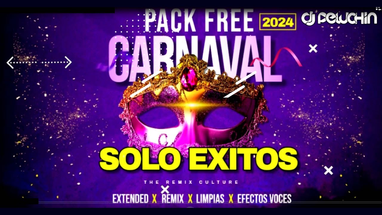 Pack Musica Carnaval 2024 Efectos Voces Descarga Gratis (dj_peluchin)
