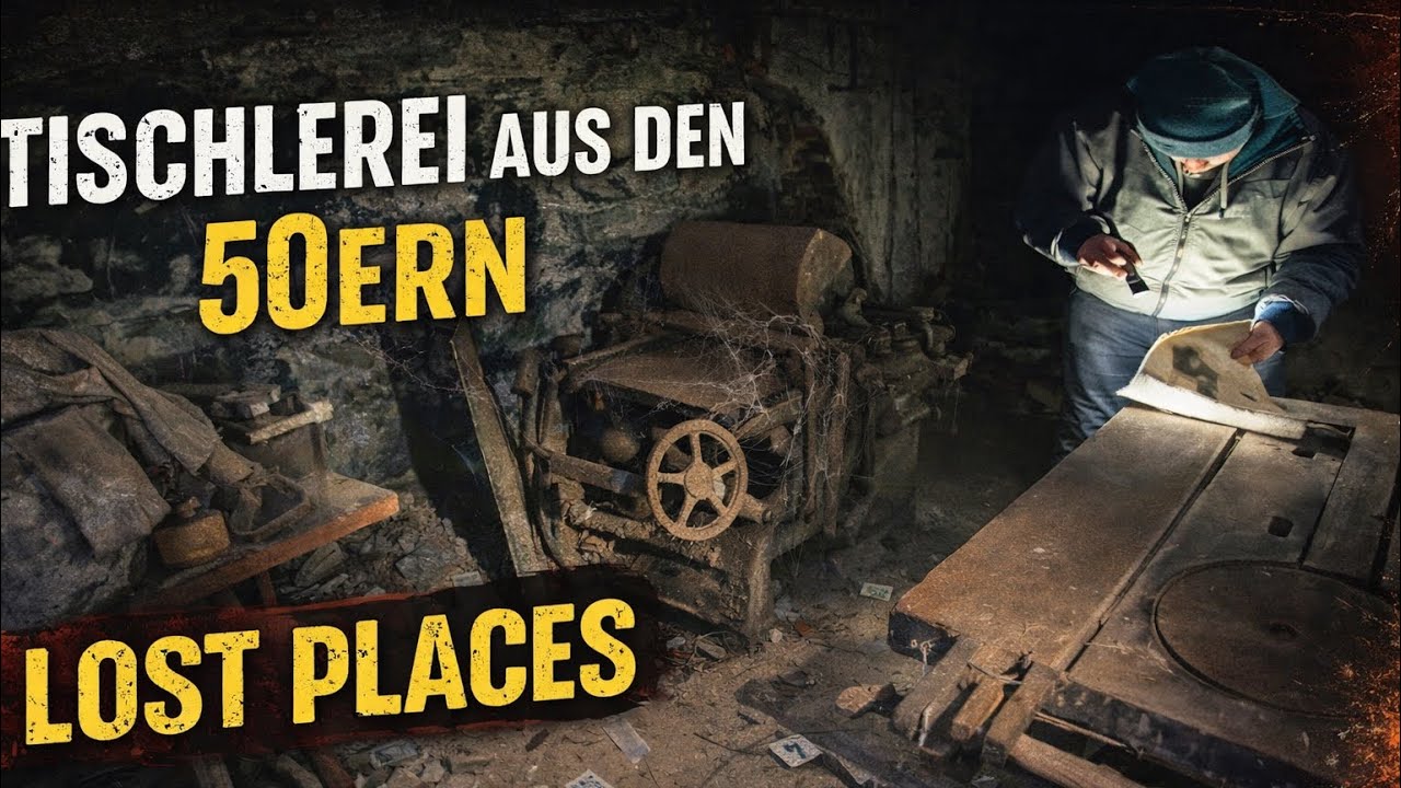 Eine Tischlerei der 1950er - eine wahre Zeitkapsel - Lost Places 