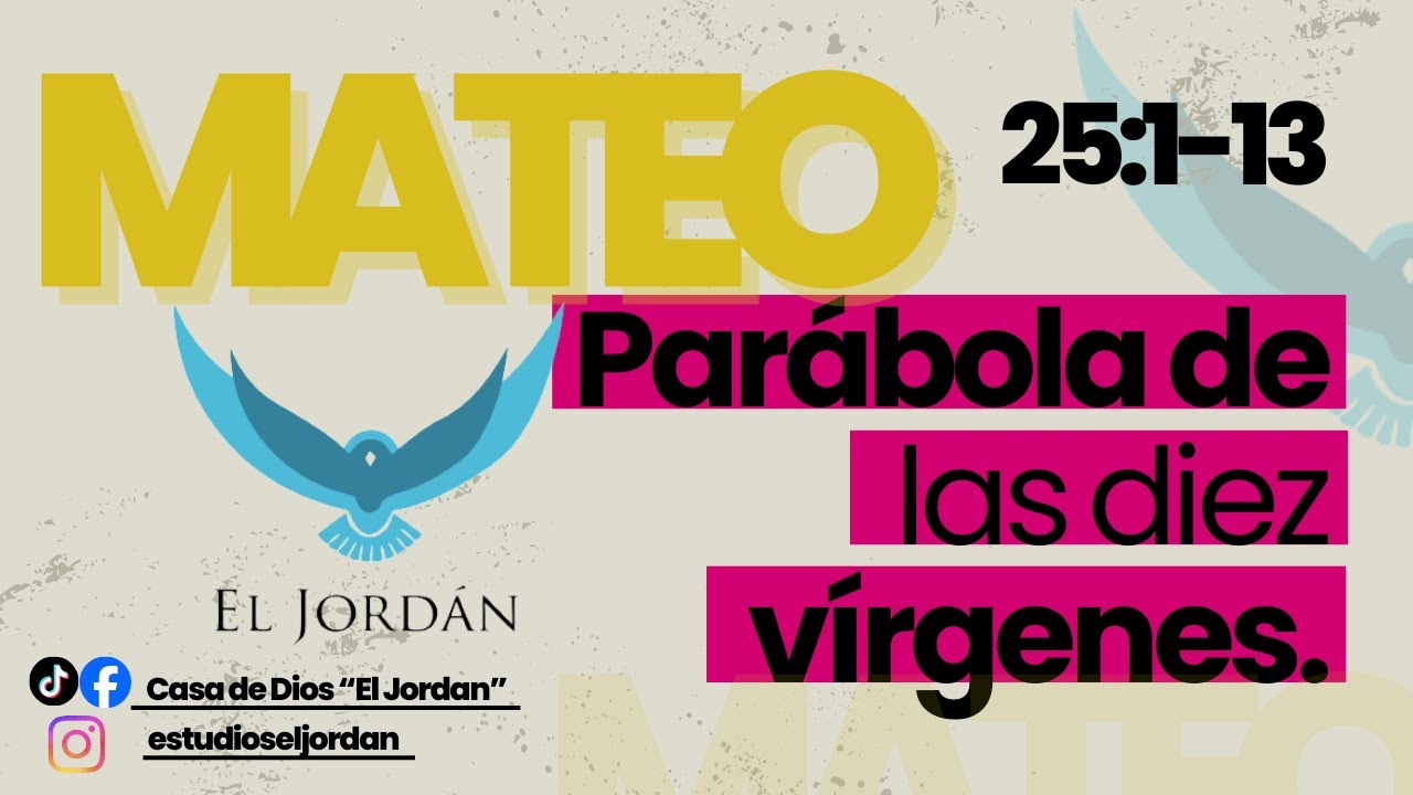 Estudio Mateo 25:1-13 
