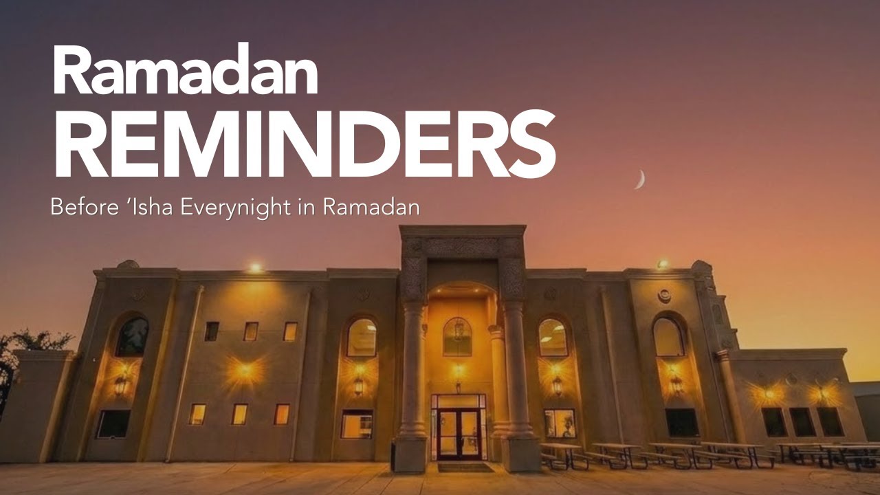 Ramadan Reminder 7 (Ramadan thieves) by Shaykh Ahmad Kayello