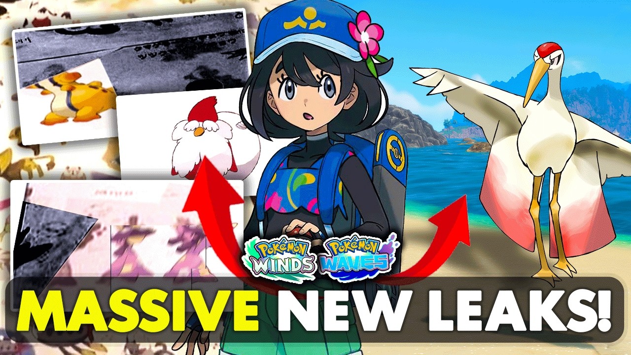 HUGE POKEMON NEWS! 100+ New Pokemon Beta Designs Revealed + Yellow Shellos in Winds & Waves RUMOUR