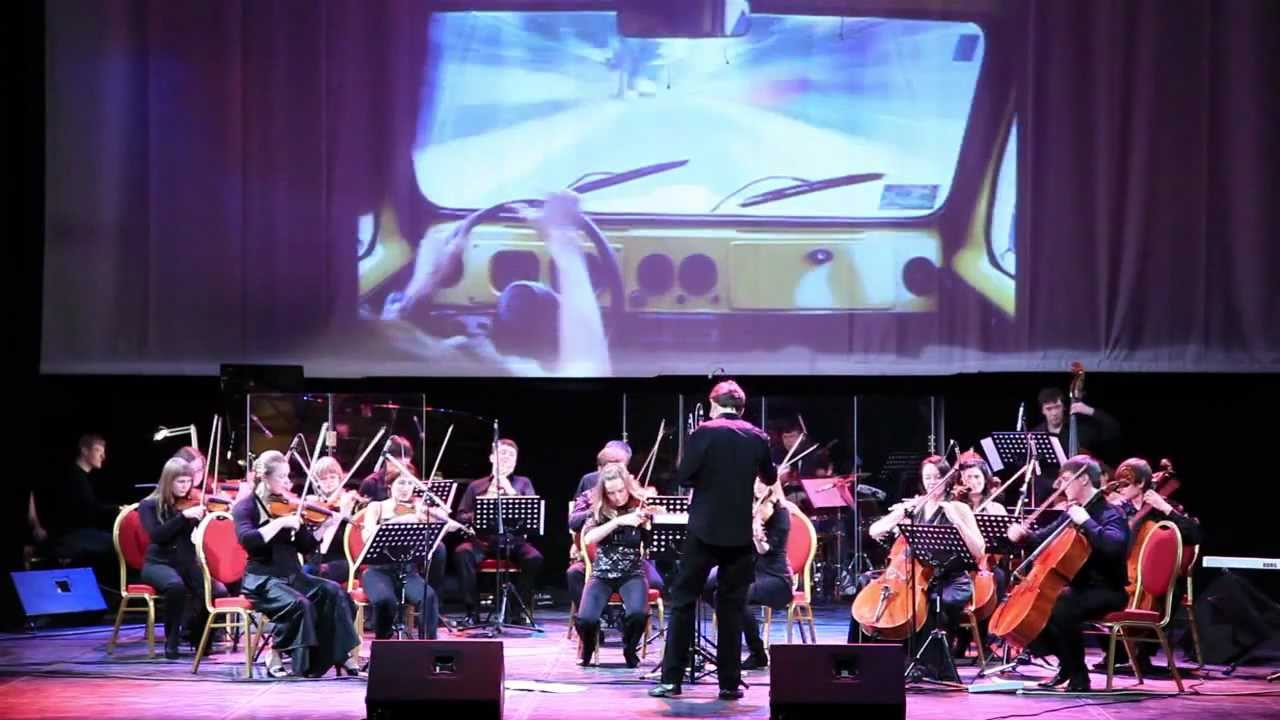 Live drum and bass with orchestra, Ignat Kravtsov - 
