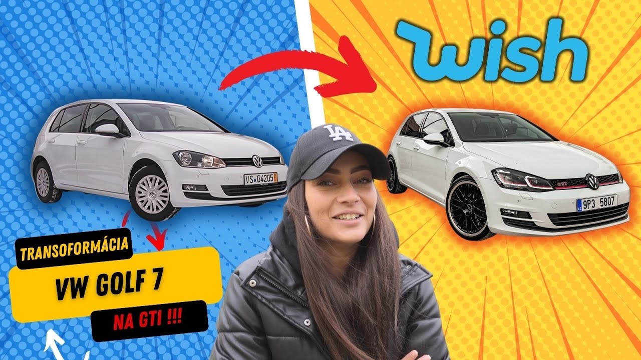 Obyčajný VW Golf 7 meníme na GTI z Wishu: Splnený sen pre moju priateľku! - RNGD