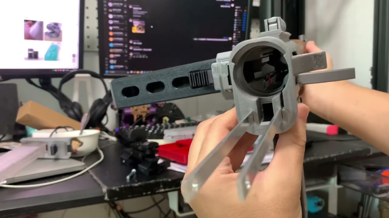 FG42 Nerf Blaster 3d Printed, exterior sneak peak