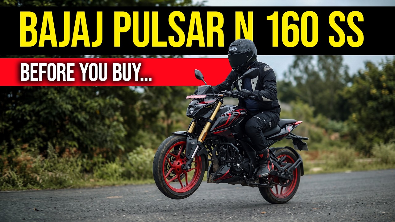 Тот самый обзор, который стоит посмотреть перед покупкой Bajaj Pulsar N160 SS