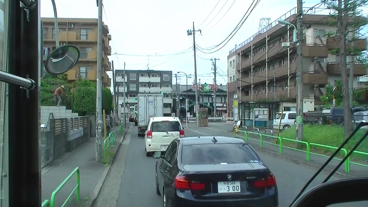 関東バス 鷹04 三鷹駅⇒多摩六都科学館 前面展望 B3008