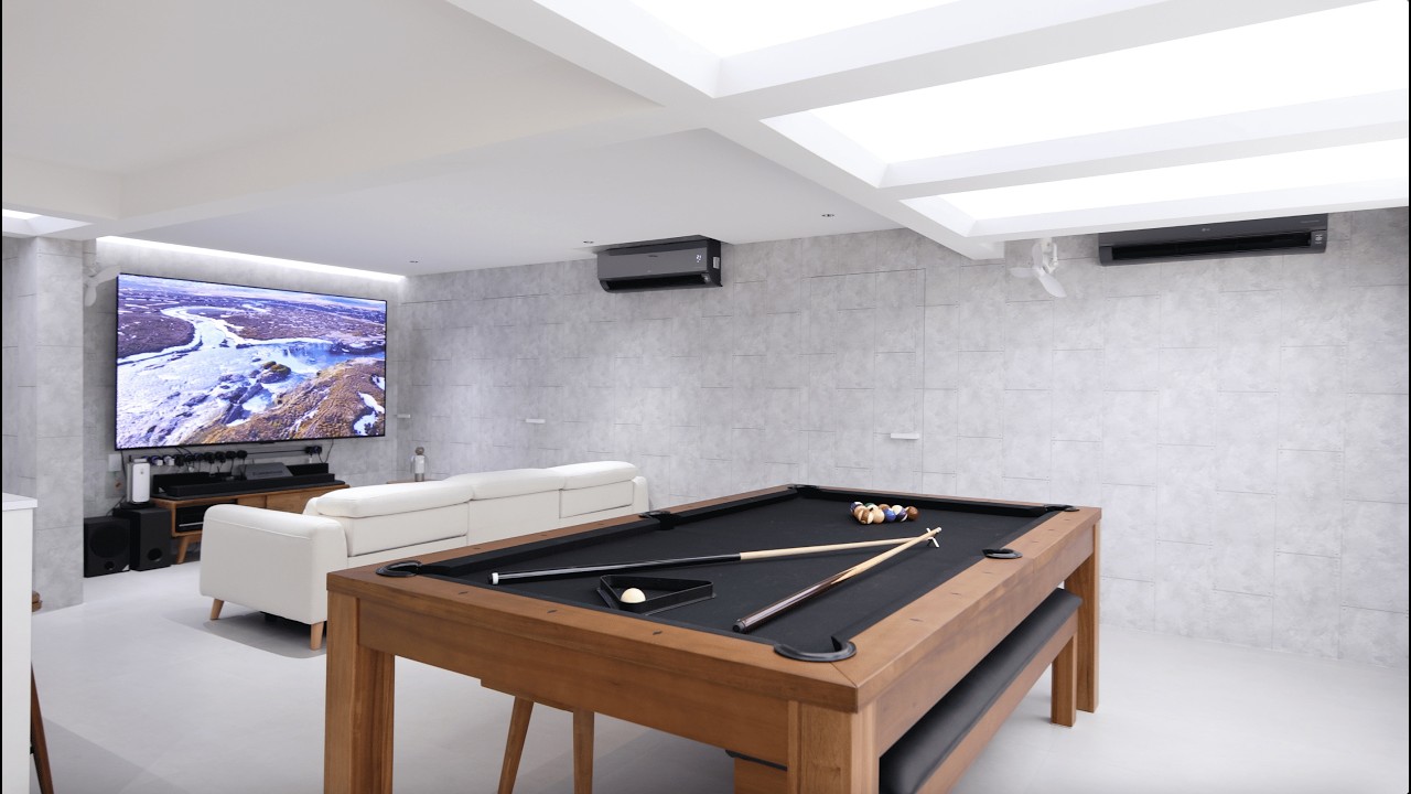 This HDB Home Has a Bar, Pool Table & Massive 98 Inch TV