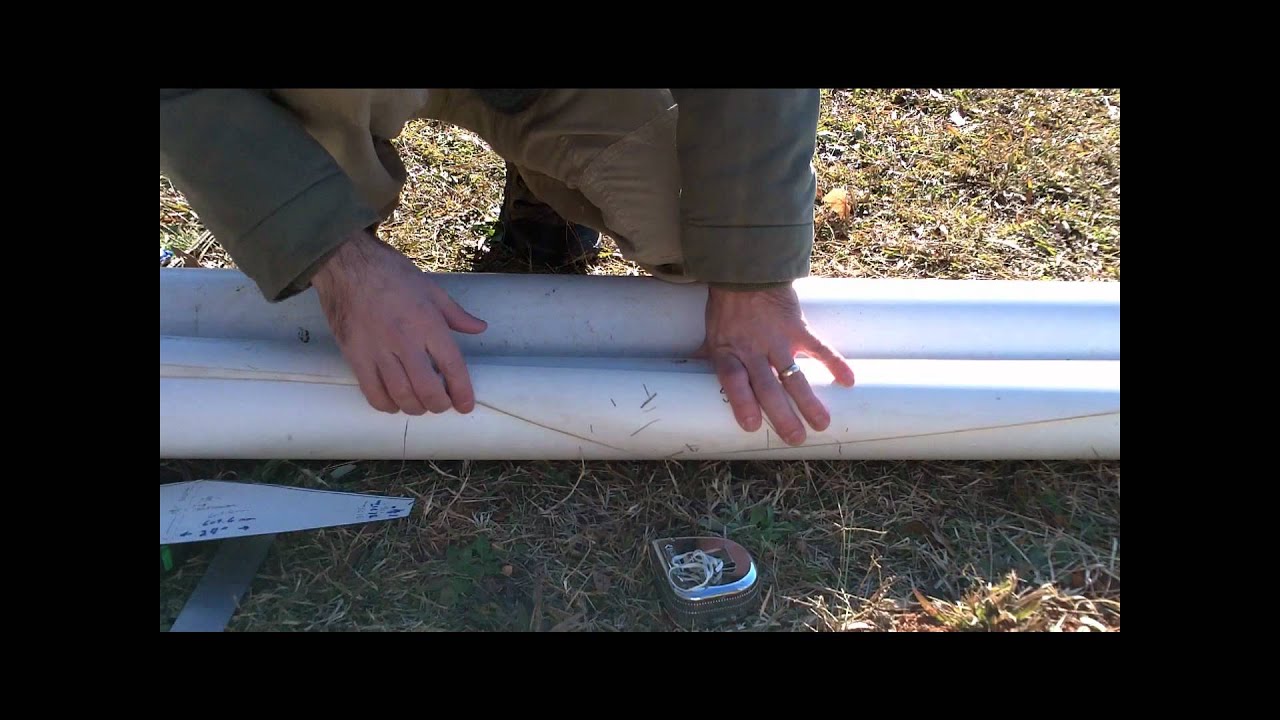 4 inch PVC wind turbine template