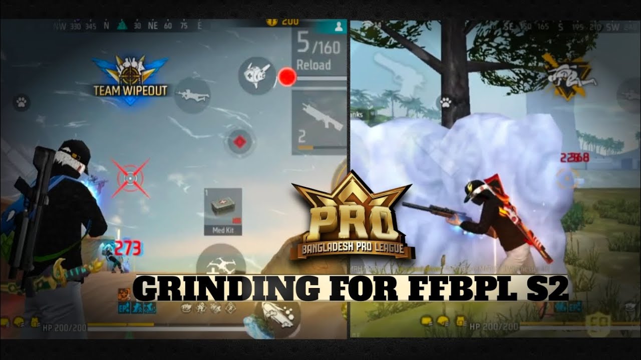 GRINDING FOR FFBPL S2 MRH.M4ARJUF-9 🔥|| TEAM MARSHEN ESP || DEVICE- IQ Z10TURB PLUS #turnament 