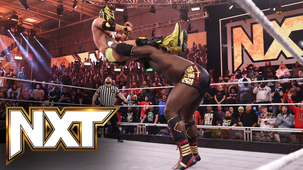 ПОЛНЫЙ МАТЧ – Оба Феми получает приз после боя Драгон Ли против Лексис Кинг: WWE NXT, 9 января 20...