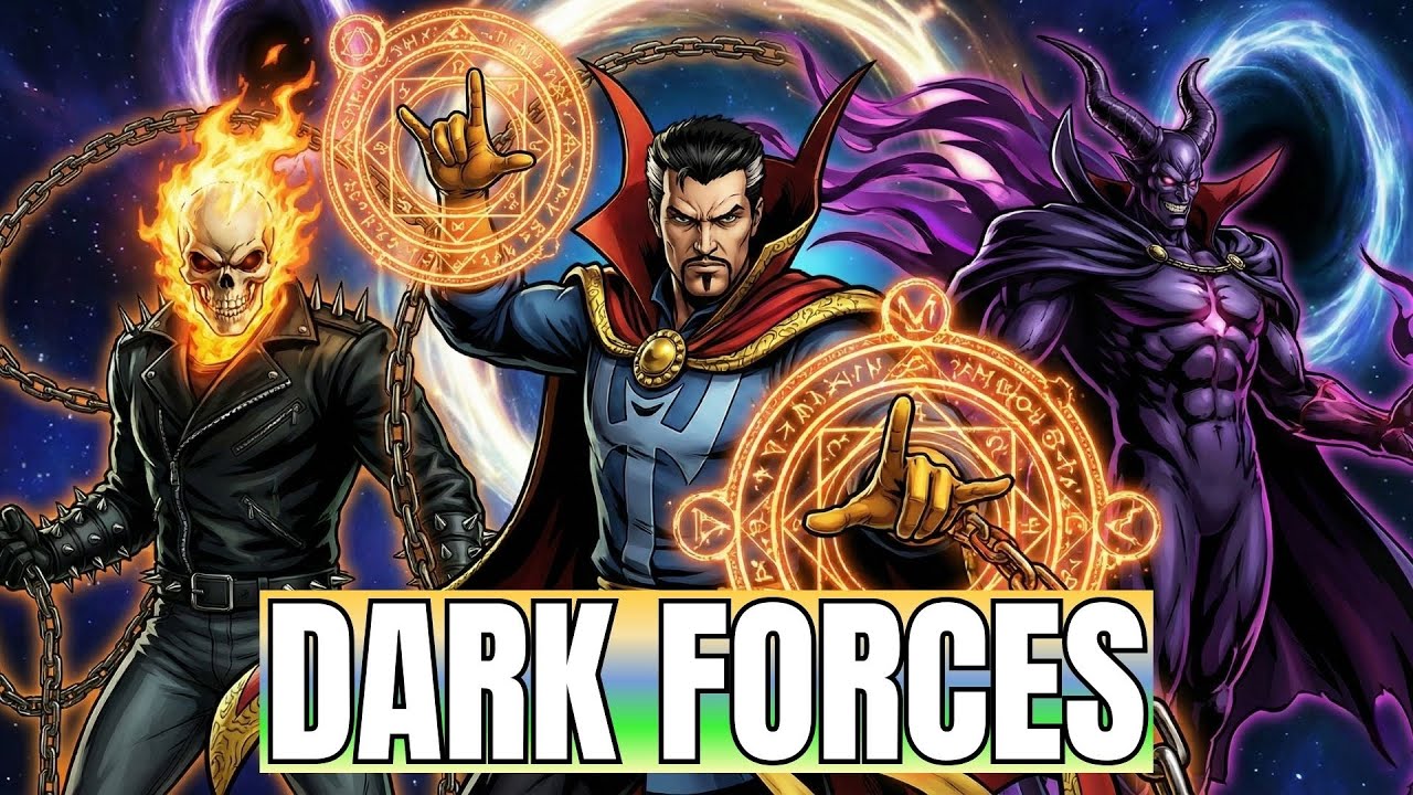 Dark Magic Team Experiment | Doctor Strange Ghost Rider Dormammu UMVC3