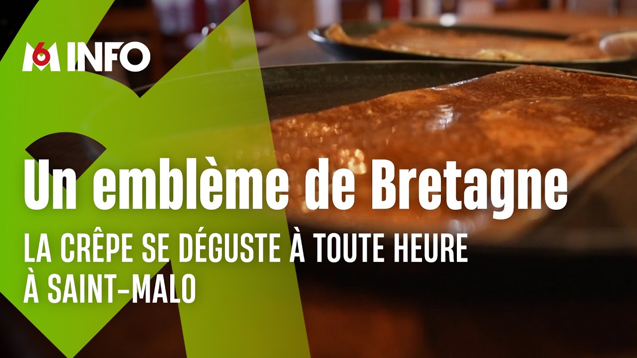 La cr&ecirc;pe bretonne, une institution &agrave; Saint-Malo