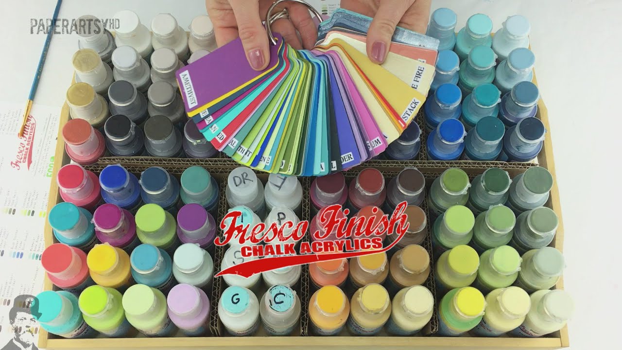NEW {Feb 2016} Fresco Chalk Paints by PaperArtsy