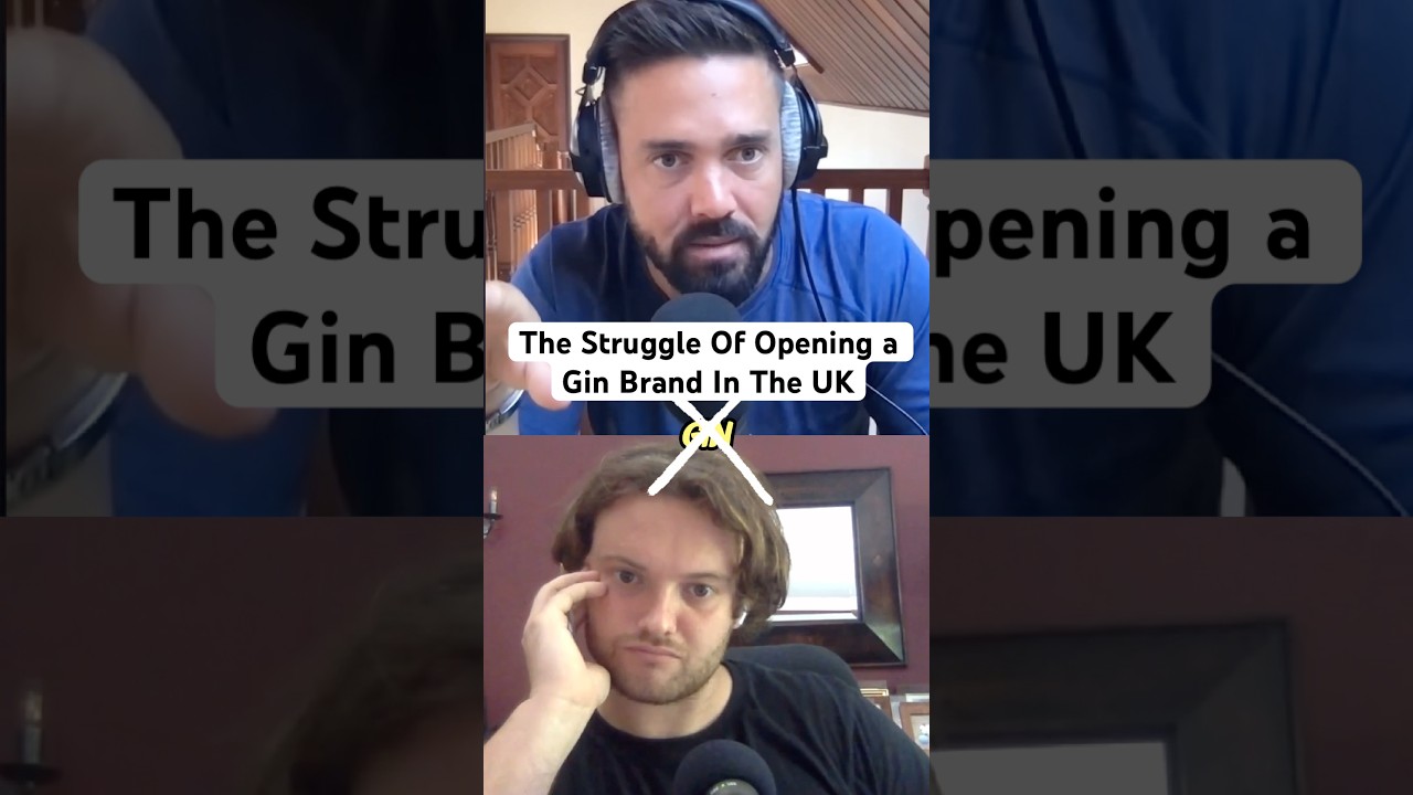 The Struggle Of Opening A Gin Brand In The UK #hungrypodcast #spencermatthews #cleanco