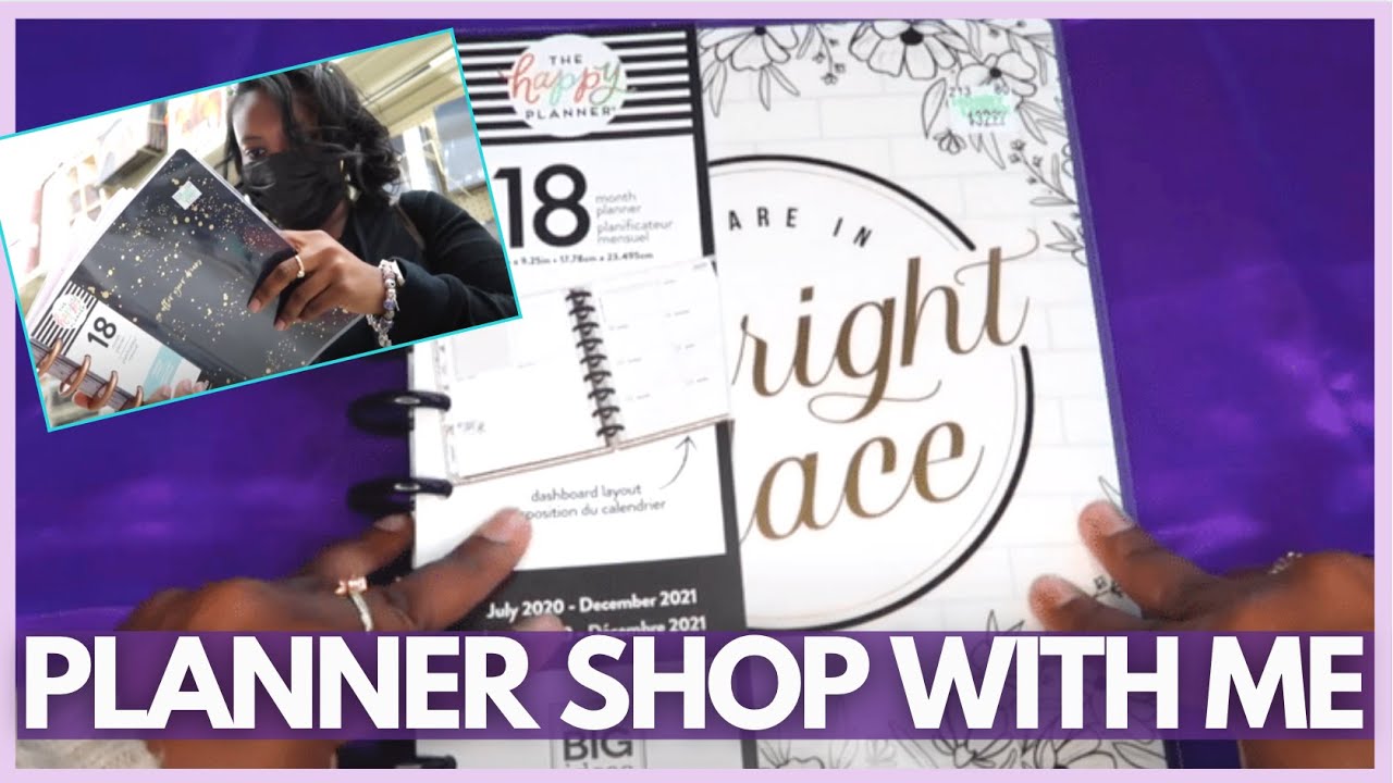 VLOG: SHOPPING FOR A 2021 PLANNER | HAPPY PLANNER