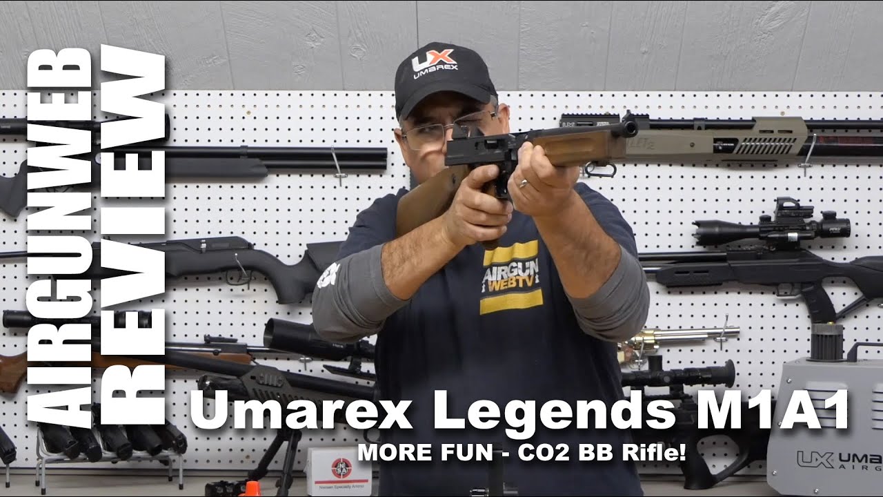 AIRGUN REVIEW - Umarex Legends M1A1 Full Auto BB Rifle! - It’s time for the “more fun switch!”