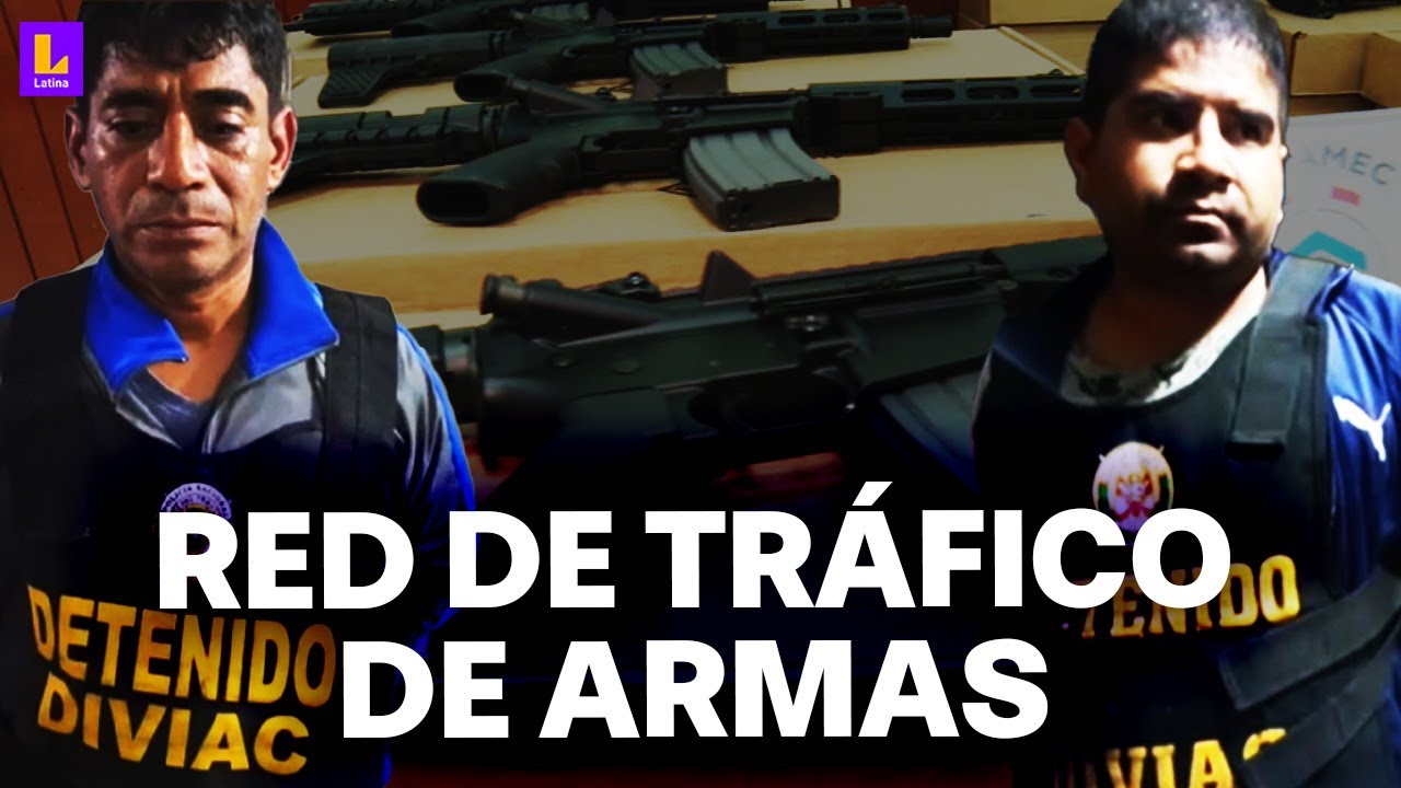 Megaoperativo contra tráfico de armas: Capturas de la Policía, detalles de la red y nexo con Ecuador