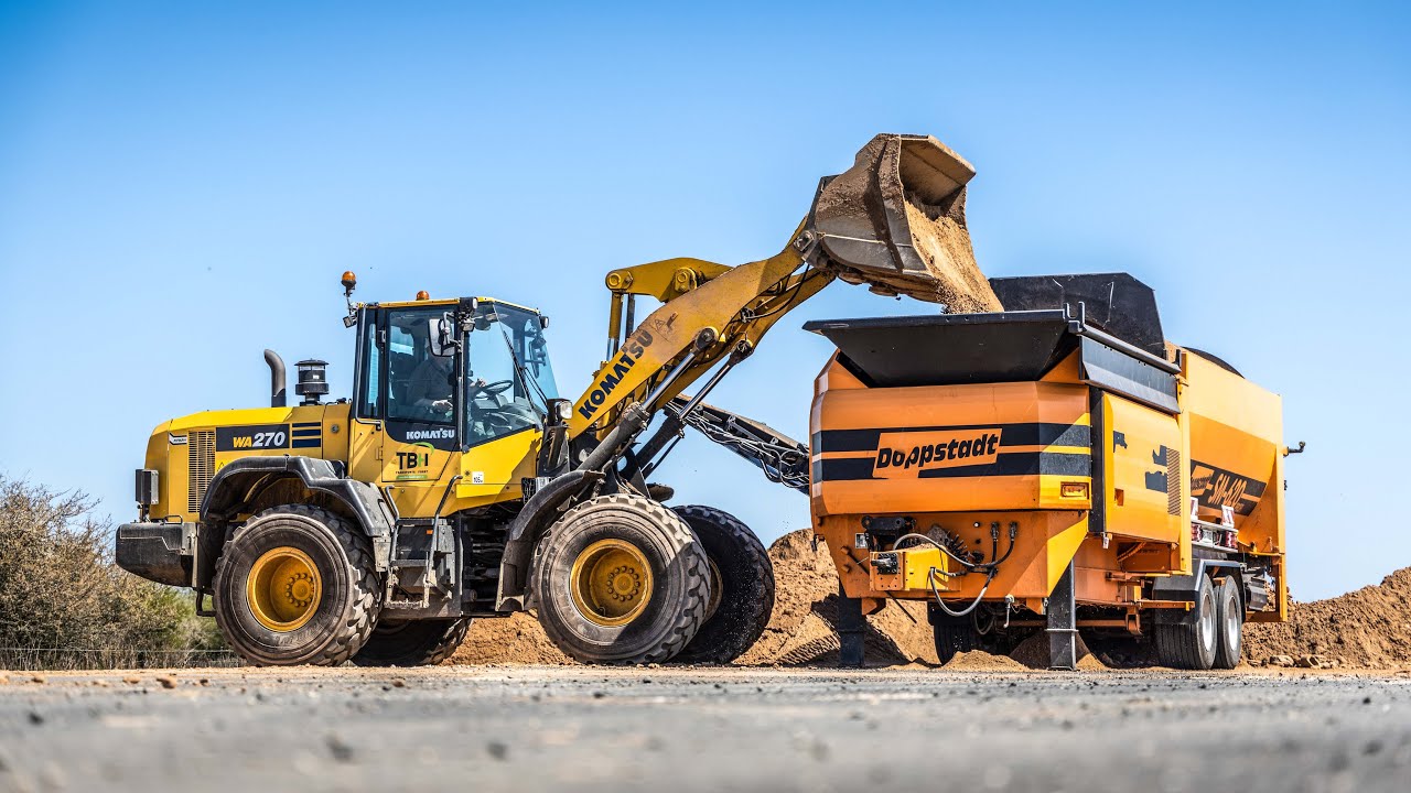 SIEBANLAGE im Einsatz | TBH Tim Bernhart | Transporte | Forst