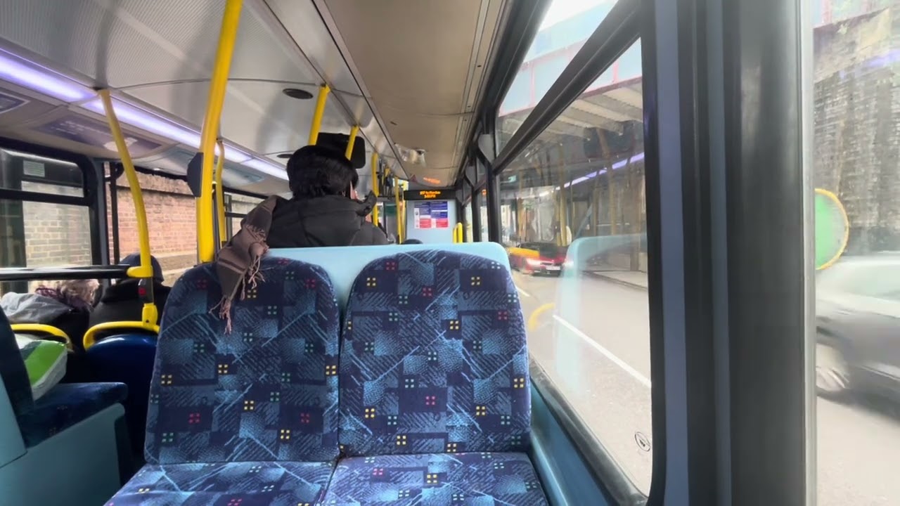 (Part 1) full journey London bus route 157: Crystal Palace - Morden