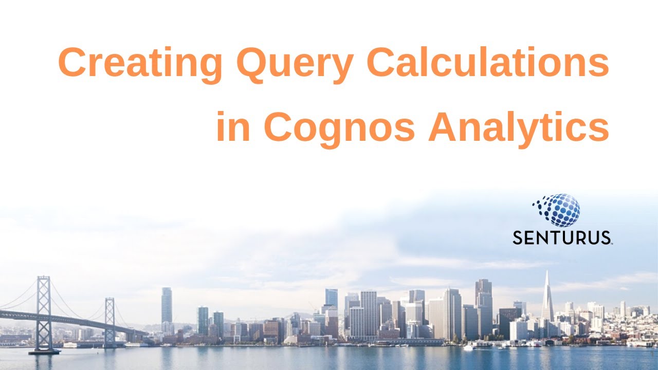Cognos: Query Calculations