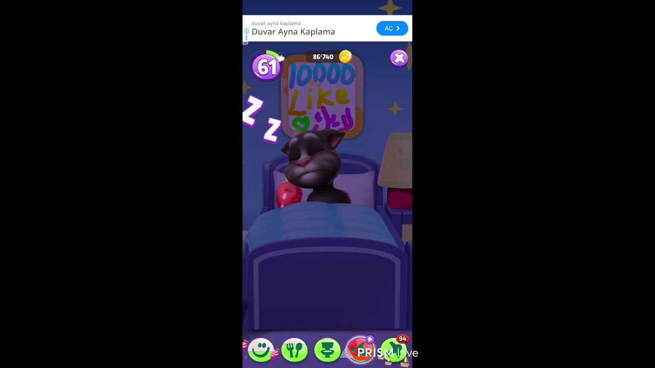 My Talking tom great video no comment#550#talkingtom #viral #funny #cat