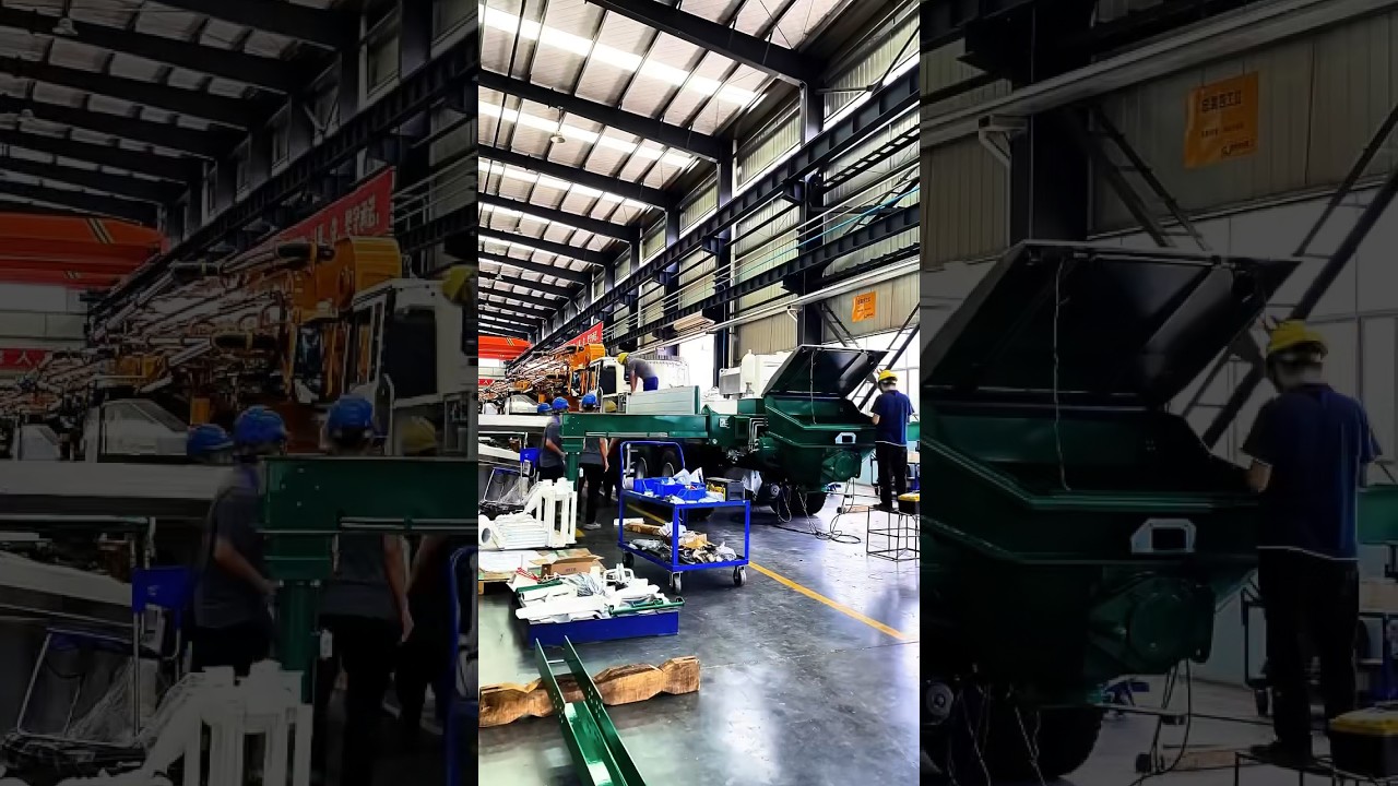 Our workshop team is hard at work preparing the latest batch of 36m pump truck products. #xanjer