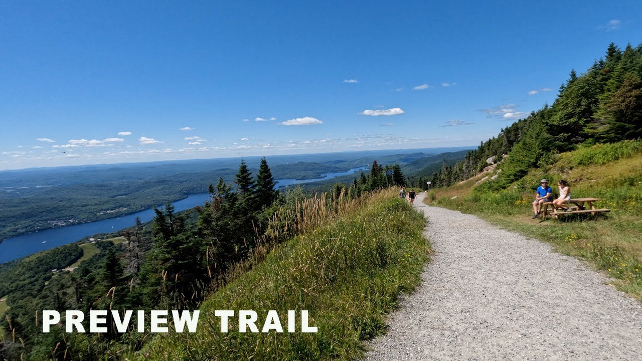 First attempt at trail running | Mont Tremblant | Quebec
