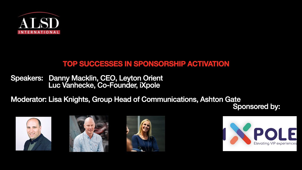 ALSD International: Top Successes in Sponsorship Activation