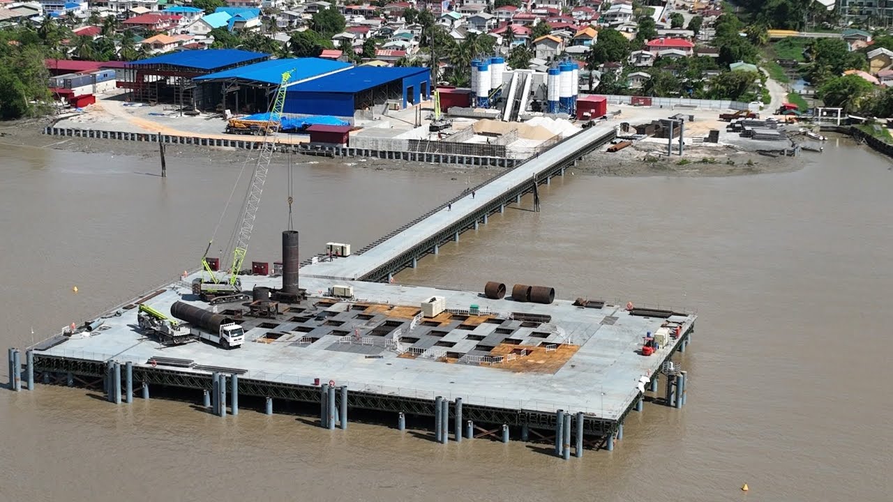 Update on the New Demerara Bridge and connecting roads || 🌉🇬🇾