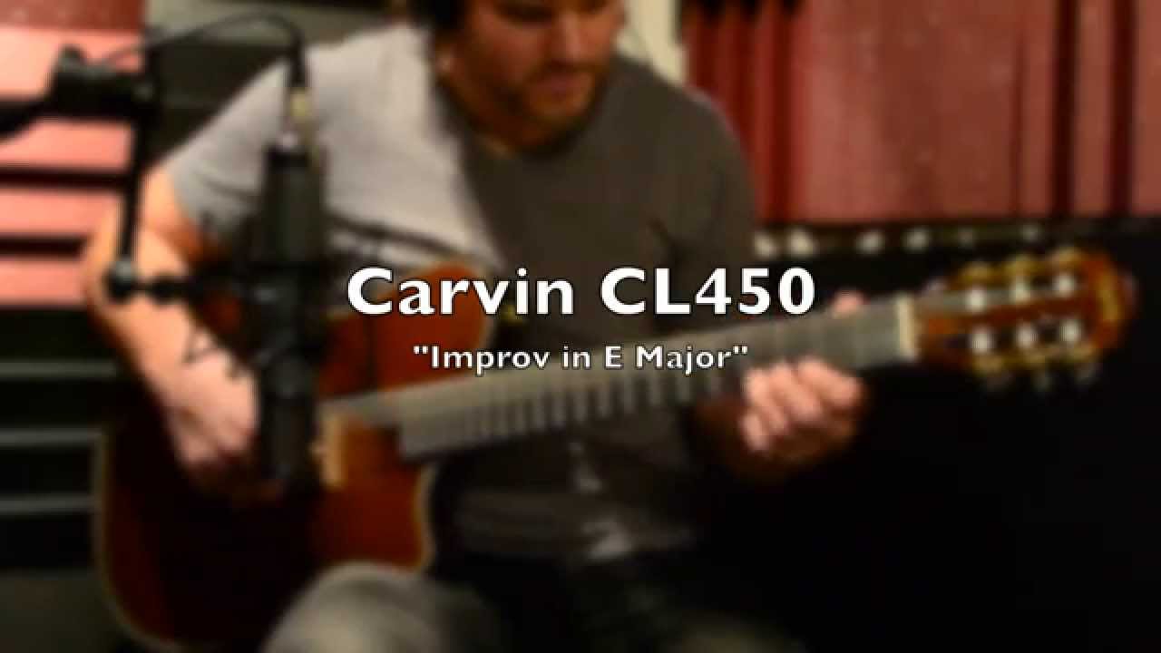 Carvin CL450 Unplugged Demo