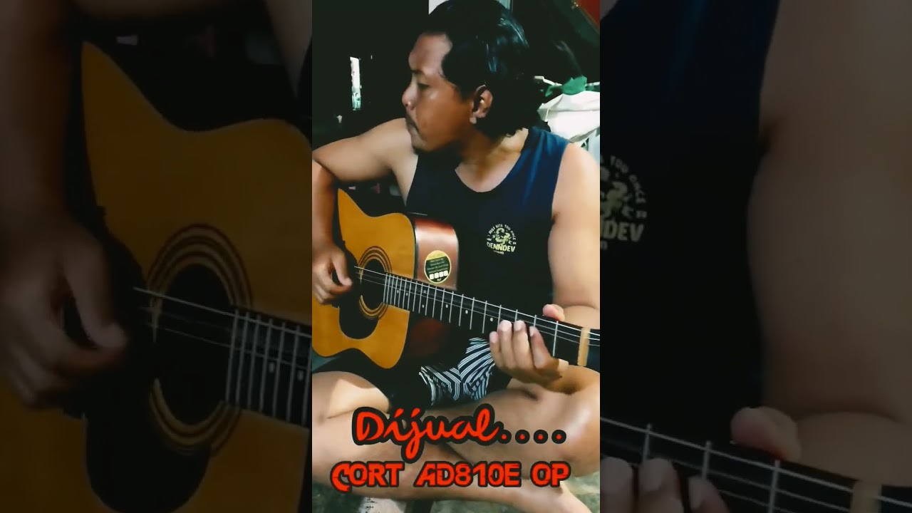Cek gitar original harga murah Cort ad810e op 