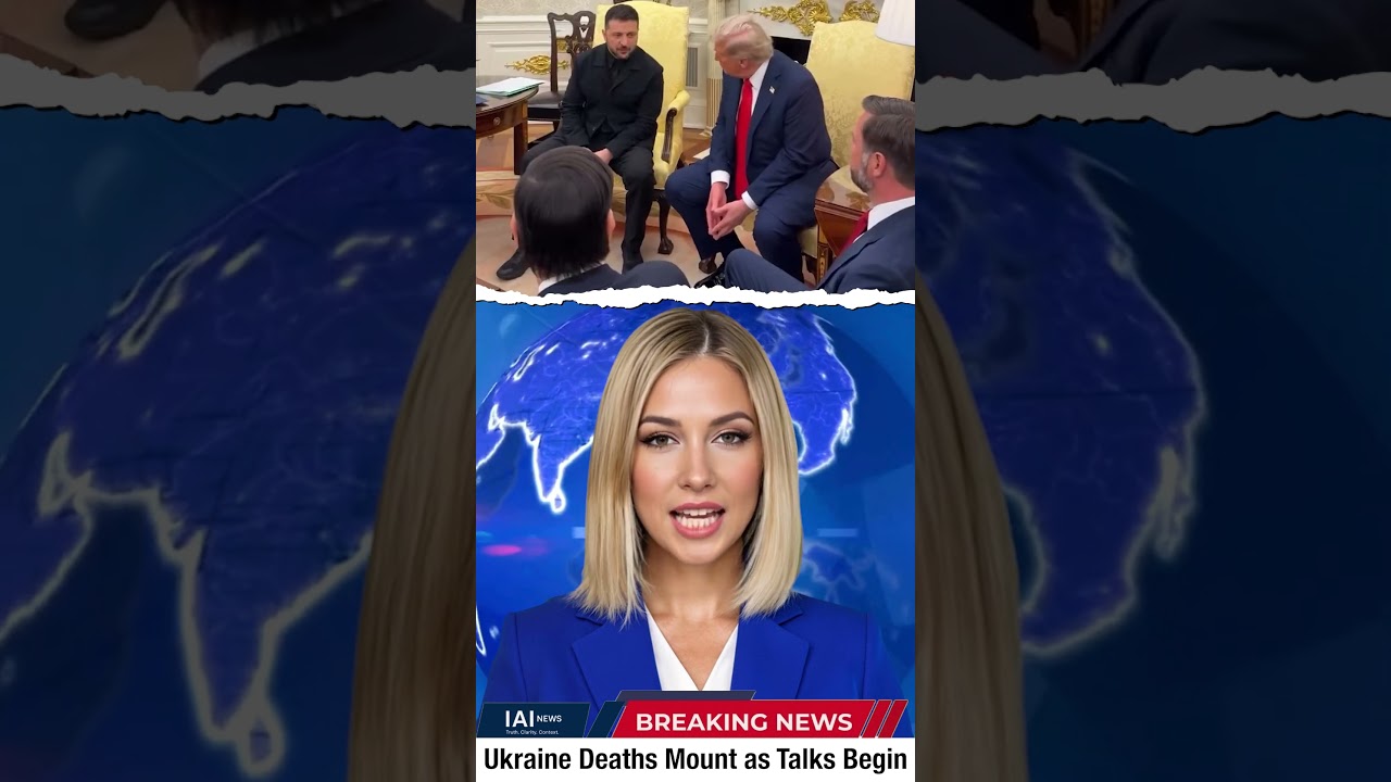 Ukraine Deaths Mount | Zelenskyy&ndash;Trump Peace Talks Begin in Washington
