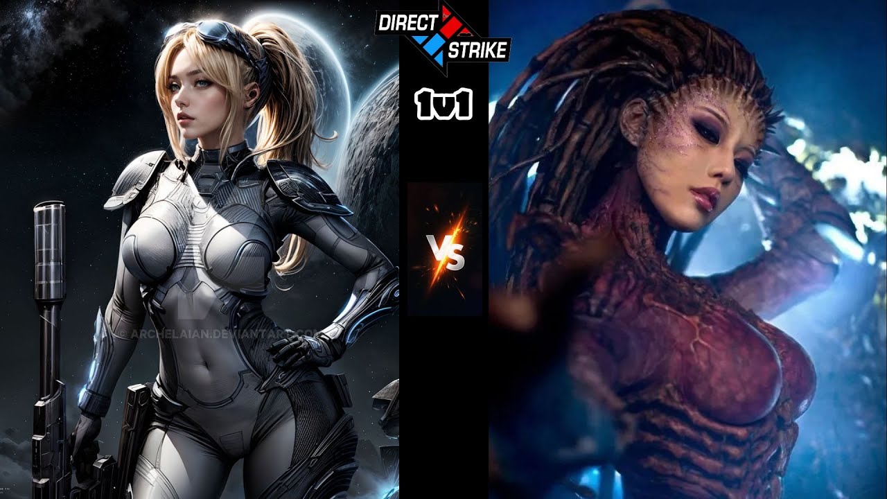 Nova vs Kerrigan [1v1] Panda Eyes & Turtle Micro VS Crazy Nimble Betch - Direct Strike: Commanders