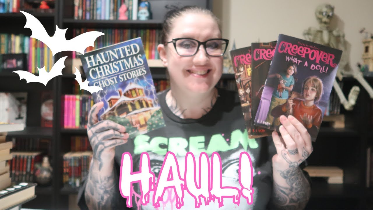 Book & Halloween Haul | The over-caffeinated gremlin is back!
