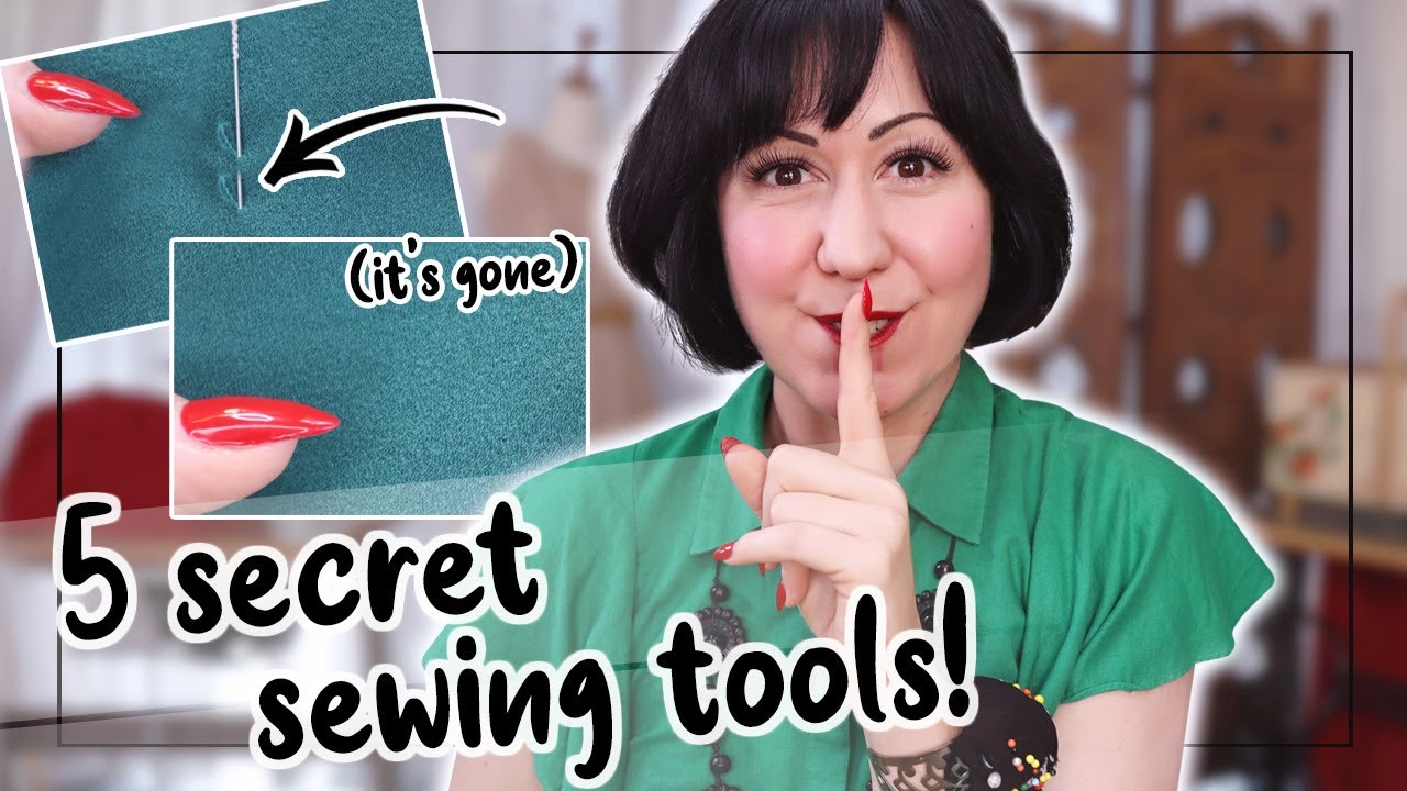 6 СЕКРЕТНЫХ ШВЕЙНЫХ ИНСТРУМЕНТОВ, О КОТОРЫХ ВЫ НЕ ЗНАЛИ!