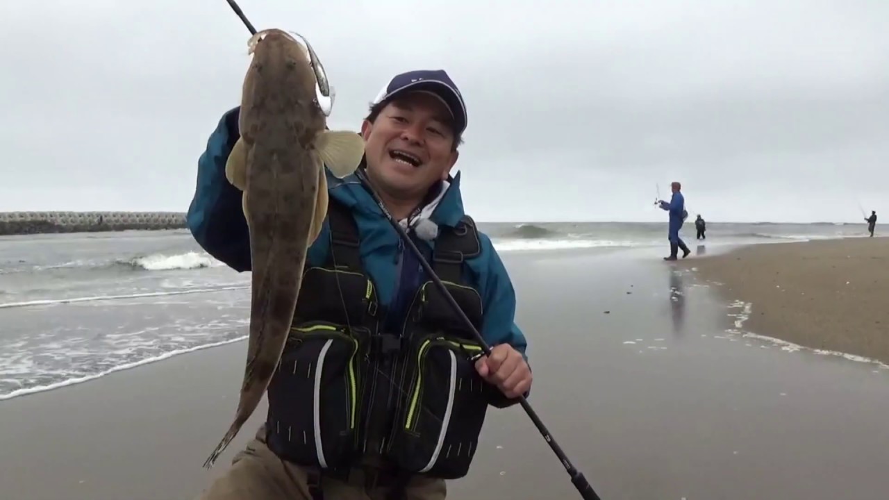 フィッシュアロー松本猛司　宮城県南サーフフラット初挑戦