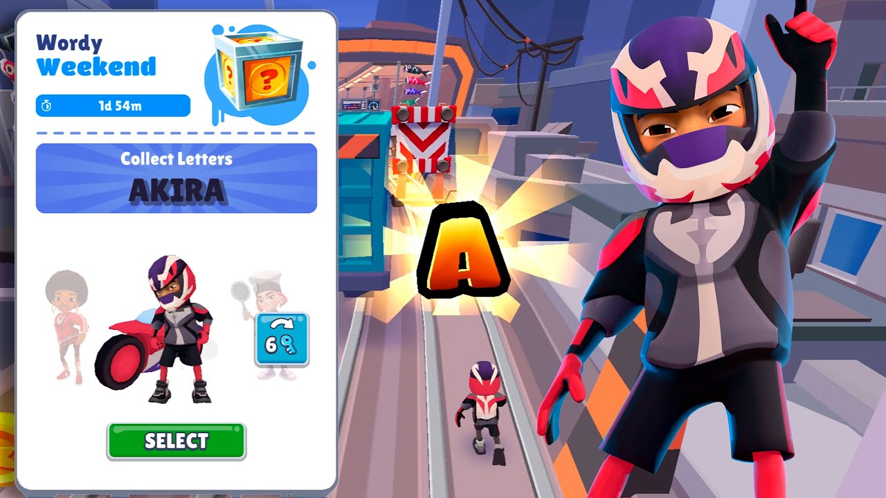 Subway Surfers OSAKA 2025 : Wordy Weekend | AKIRA