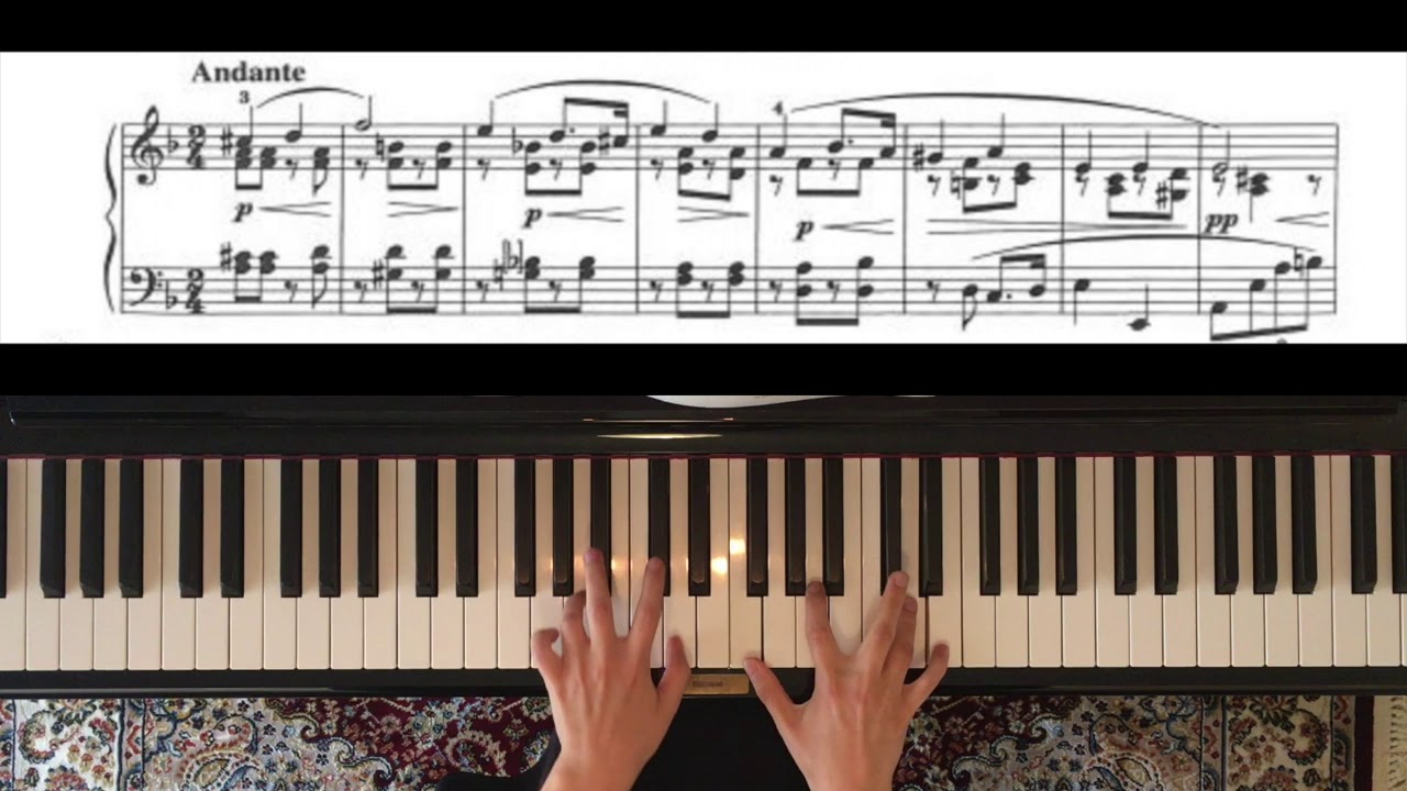ABRSM 2021-2022 Piano Grade 6 B3: Erster Schmerz by Senfter (with sheet music)