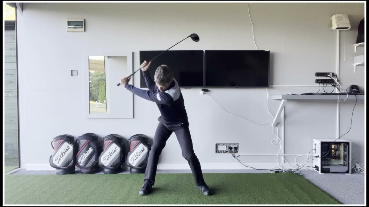 Apply more pressure to the golf club