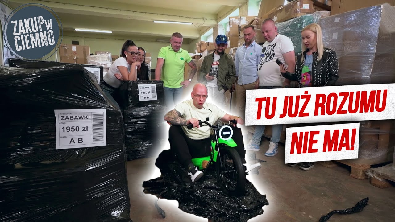 Licytacja bez limitu! Te zabawki kosztowały Łysego majątek! | Zakup w ciemno