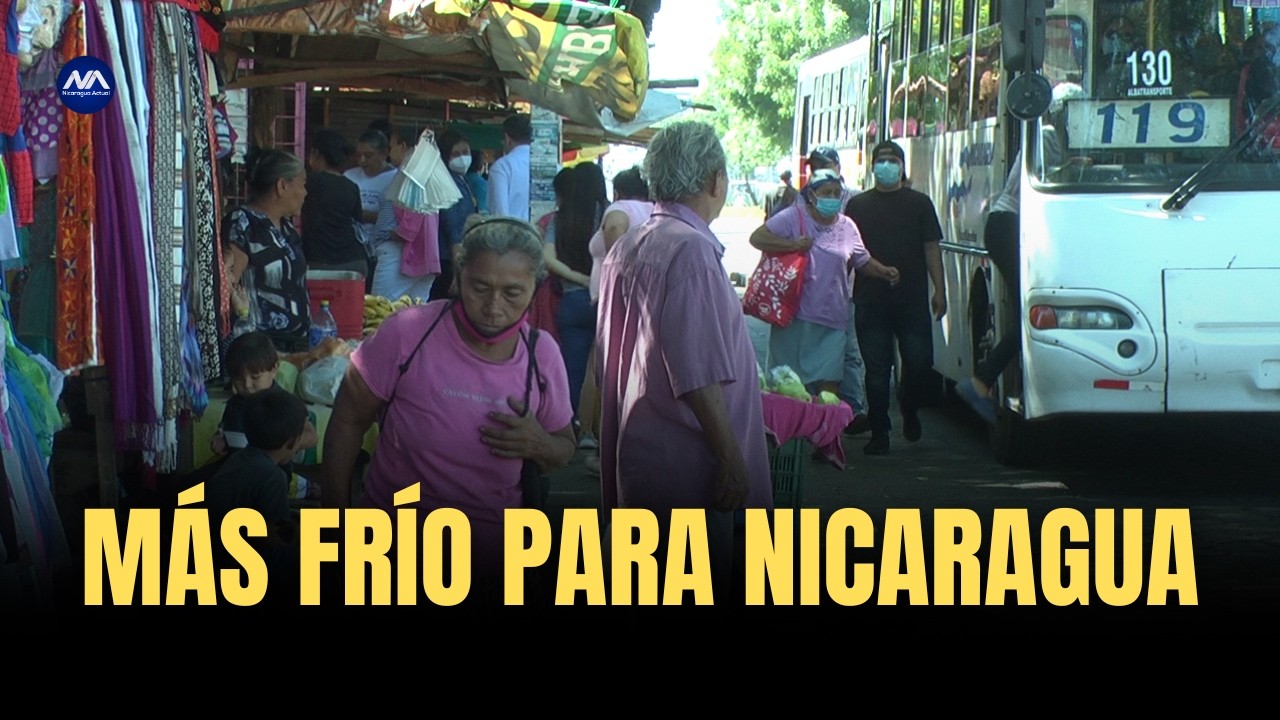 Doble frente frío golpea Nicaragua. ¿Hasta cuándo durará el descenso térmico?