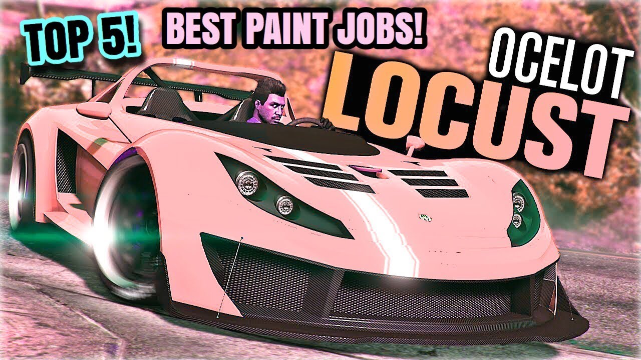 TOP 5 AWESOME PAINT JOBS FOR THE NEW OCELOT LOCUST  | GTA 5 ONLINE