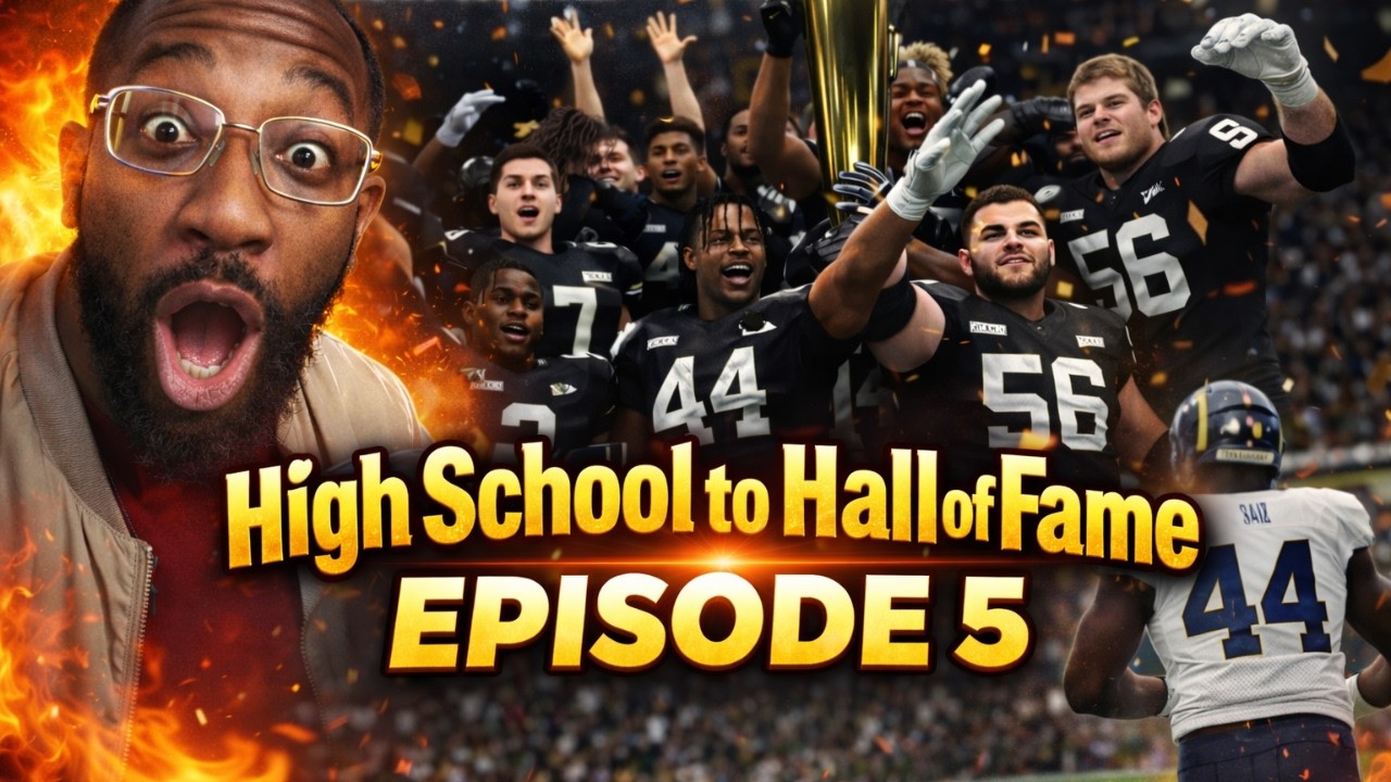 WE WON THE CHAMPIONSHIP… 😱 High School to Hall of Fame Ep. 5 ⭐