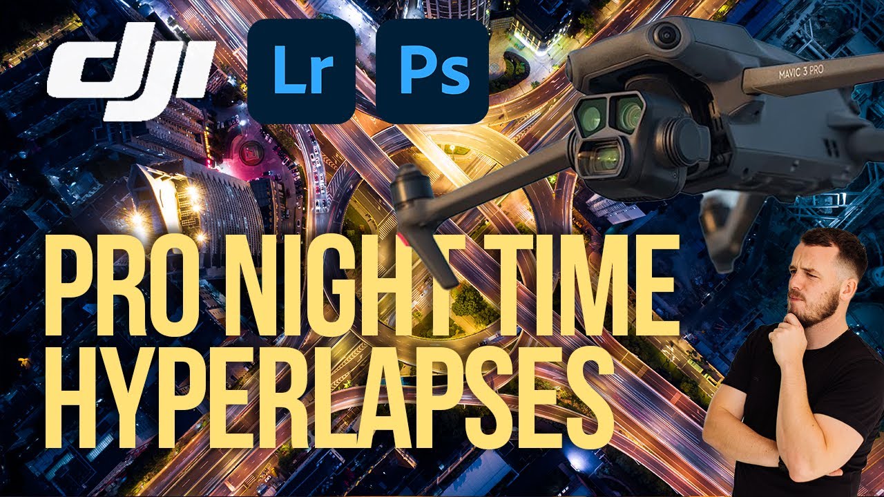 DJI Drones || How to shoot Professional & Cinematic Night Time Hyperlapse Complete Tutorial ||