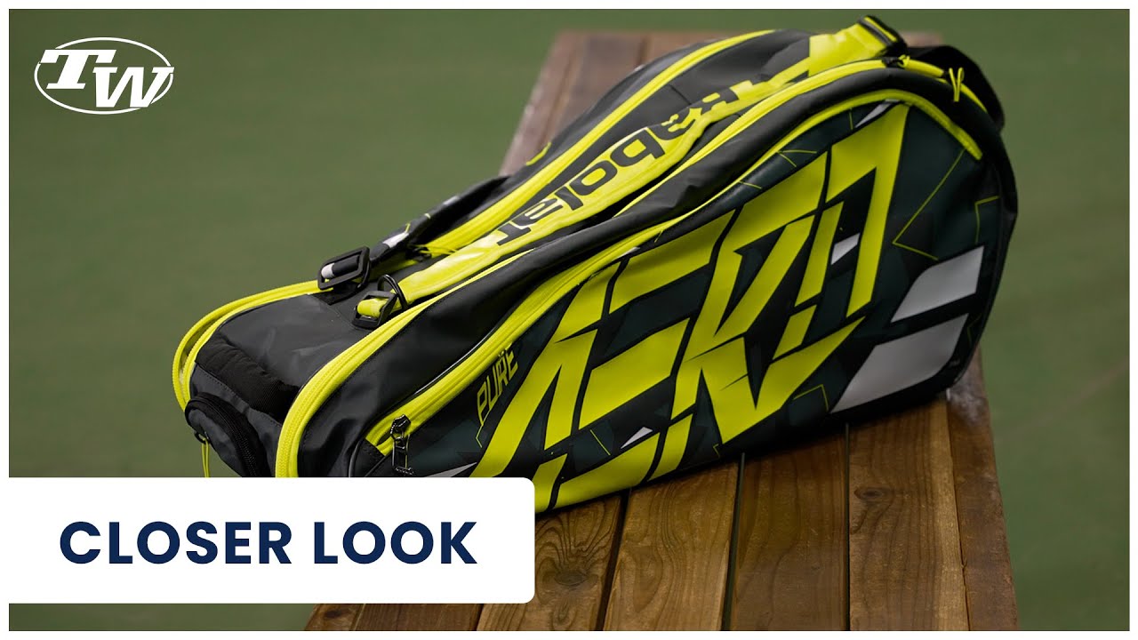 Познакомьтесь поближе с теннисной сумкой Babolat Pure Aero 6 Pack (новинка 2023 года)