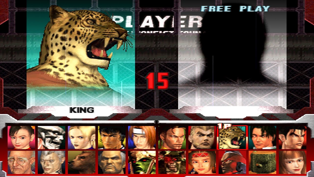 Tekken 3 - King Arcade Mode