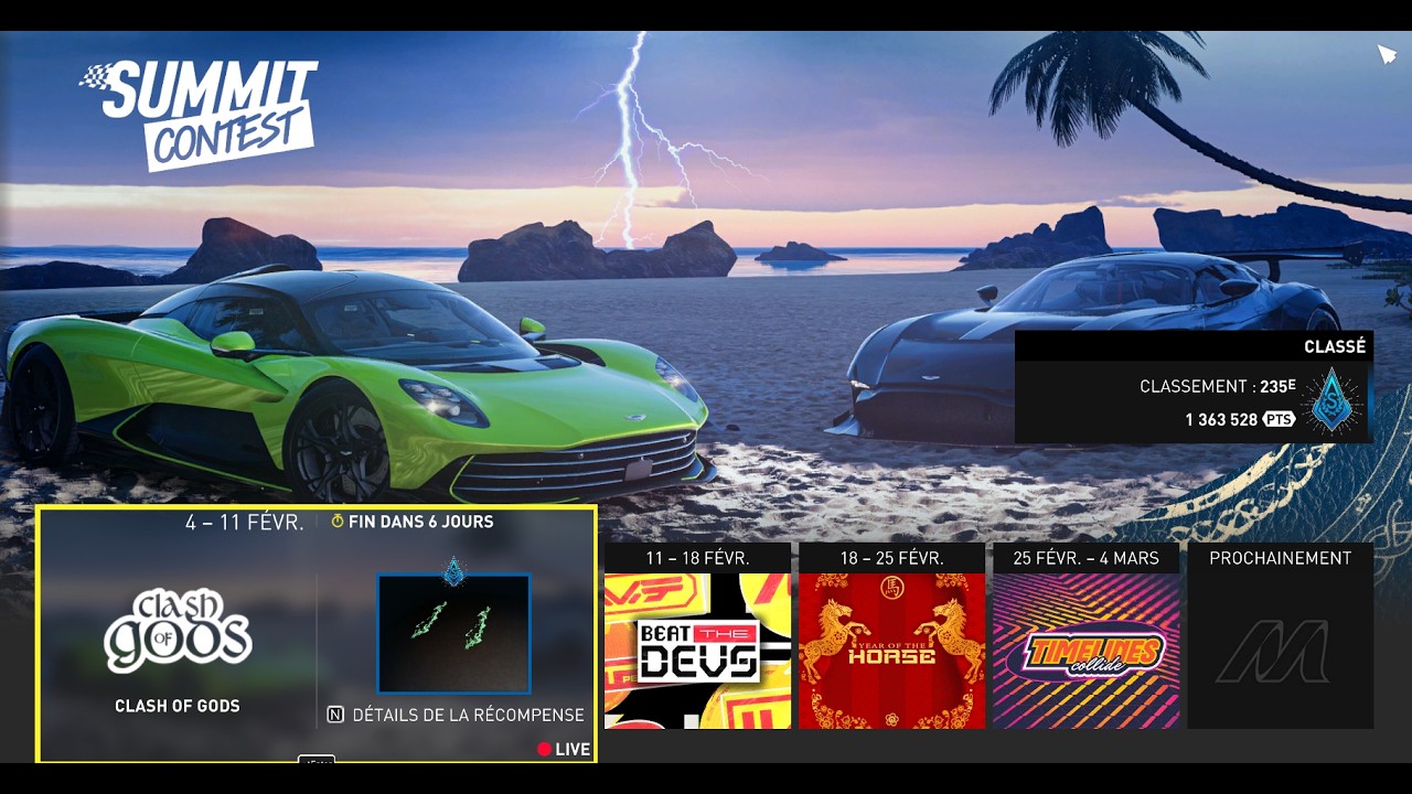 SUMMIT  DU 4 AU 11 FEVRIER