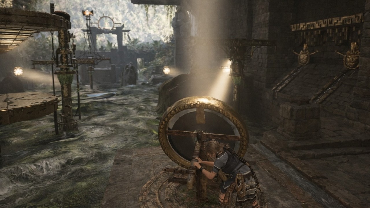 O puzzle dos espelhos - Shadow Of The Tomb Raider