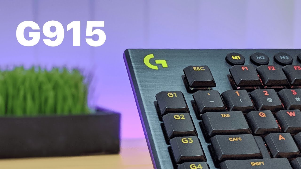 Logitech G915 Lightspeed Keyboard (Review + Sound Test)