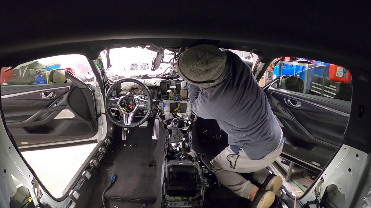 2018 Infiniti Q60 Q50 Dash Panel Removal & Installation